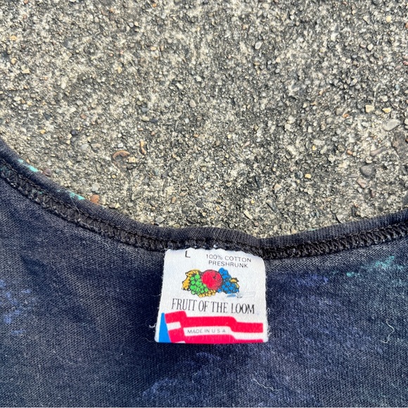 Vintage Ron Jon Surf Shop Tank Top Bright Chevron Pattern Size Large - Picture 3 of 4